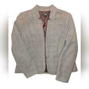 Counterparts Open Front Houndstooth Blazer size 12